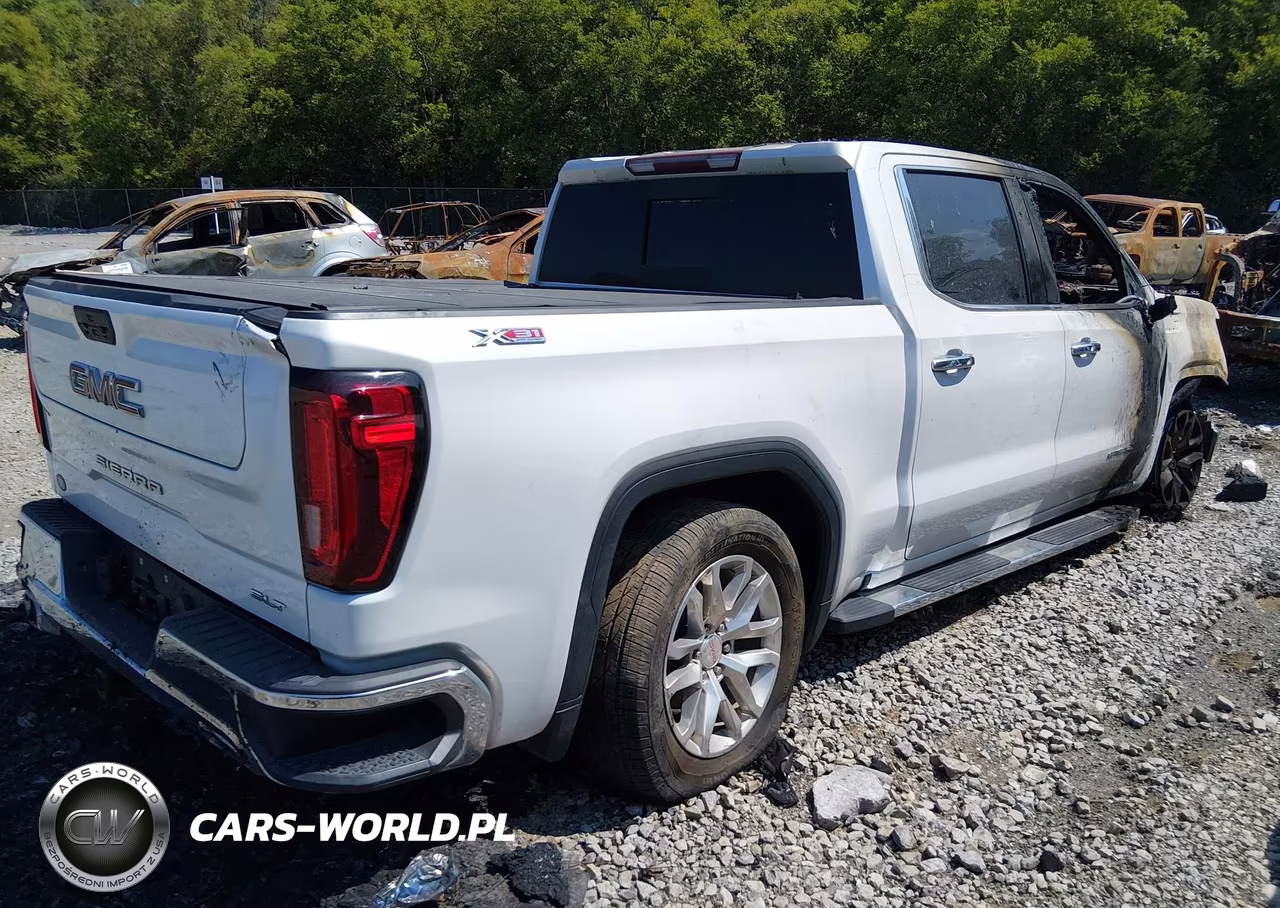 2021 GMC Sierra 1500 4Wd Short Box Slt VIN:1GTU9DED9MZ361240 - 4