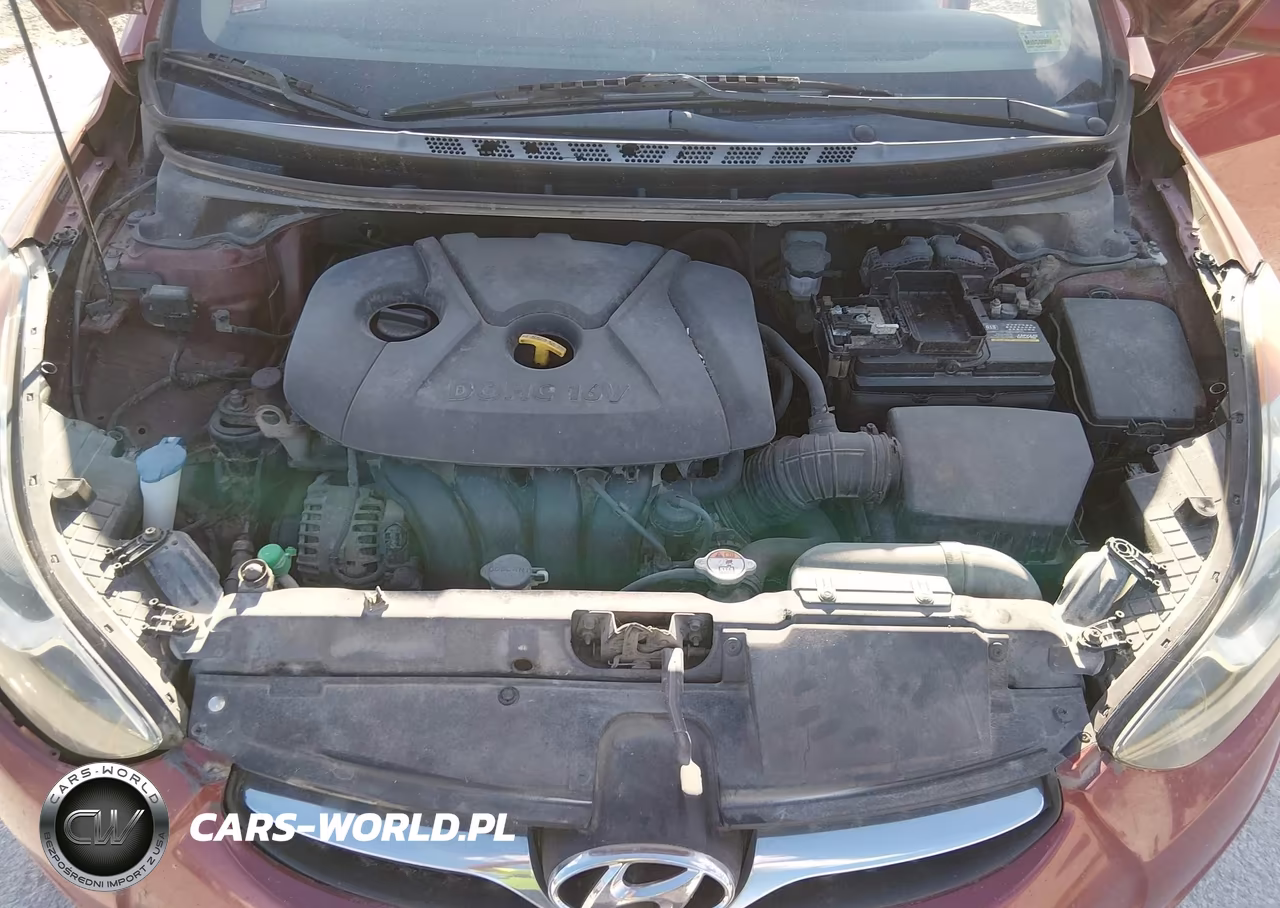 2013 Hyundai Elantra Gls VIN:5NPDH4AE9DH257713 - 10