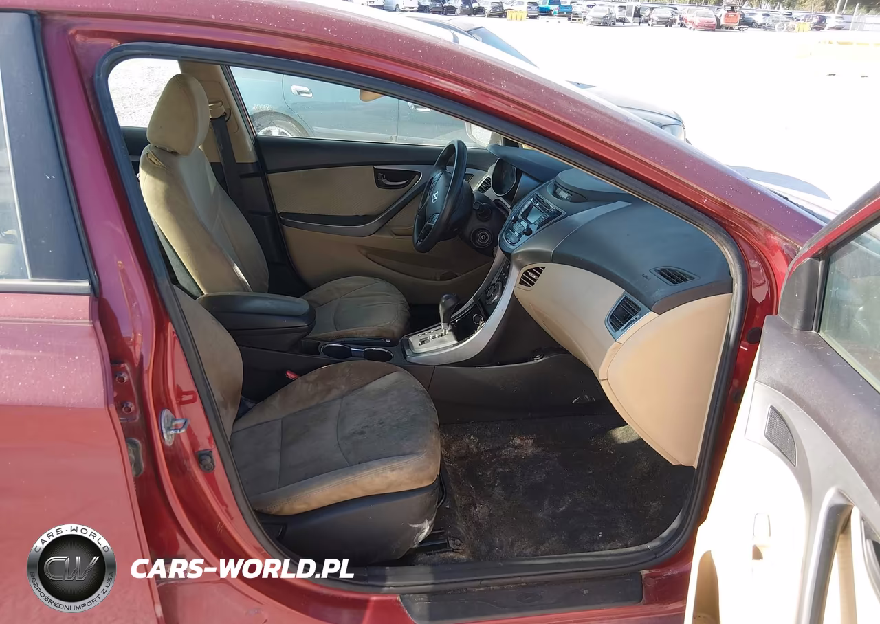 2013 Hyundai Elantra Gls VIN:5NPDH4AE9DH257713 - 5