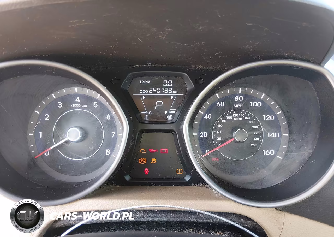2013 Hyundai Elantra Gls VIN:5NPDH4AE9DH257713 - 7