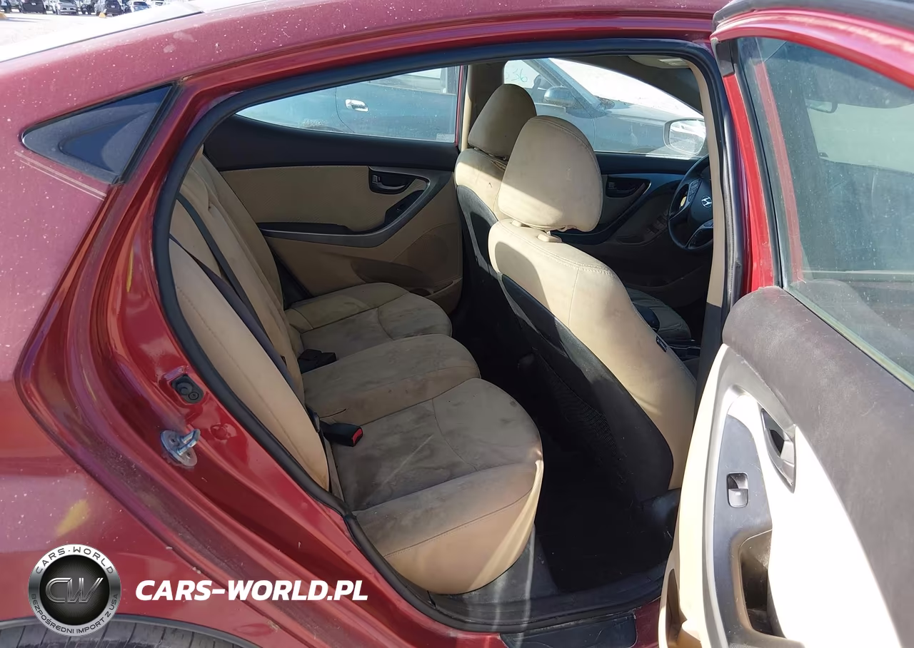2013 Hyundai Elantra Gls VIN:5NPDH4AE9DH257713 - 8