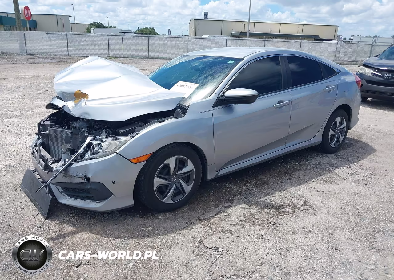 2016 Honda Civic Lx VIN:19XFC2F58GE075563 - 2