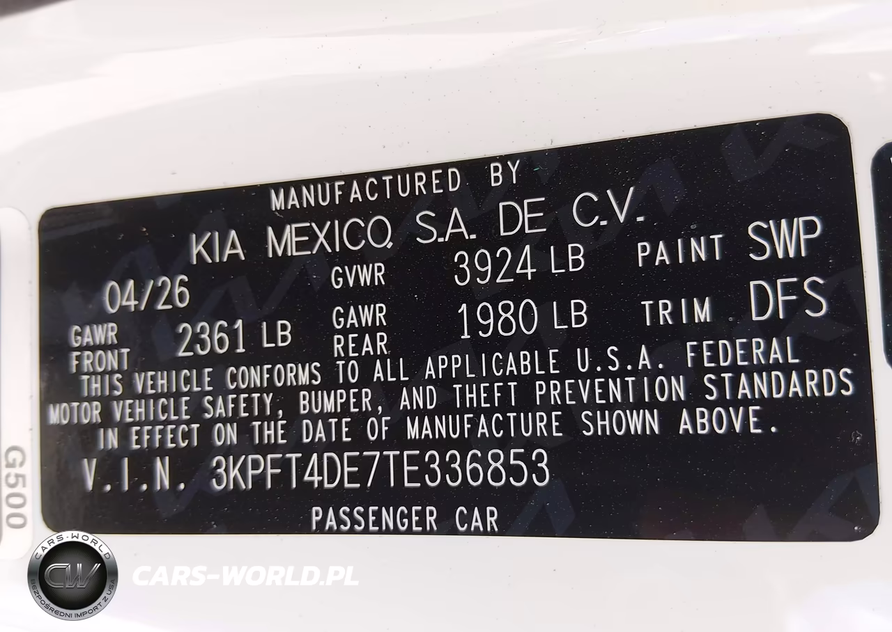 2026 Kia K4 Lxs VIN:3KPFT4DE7TE336853 - 9