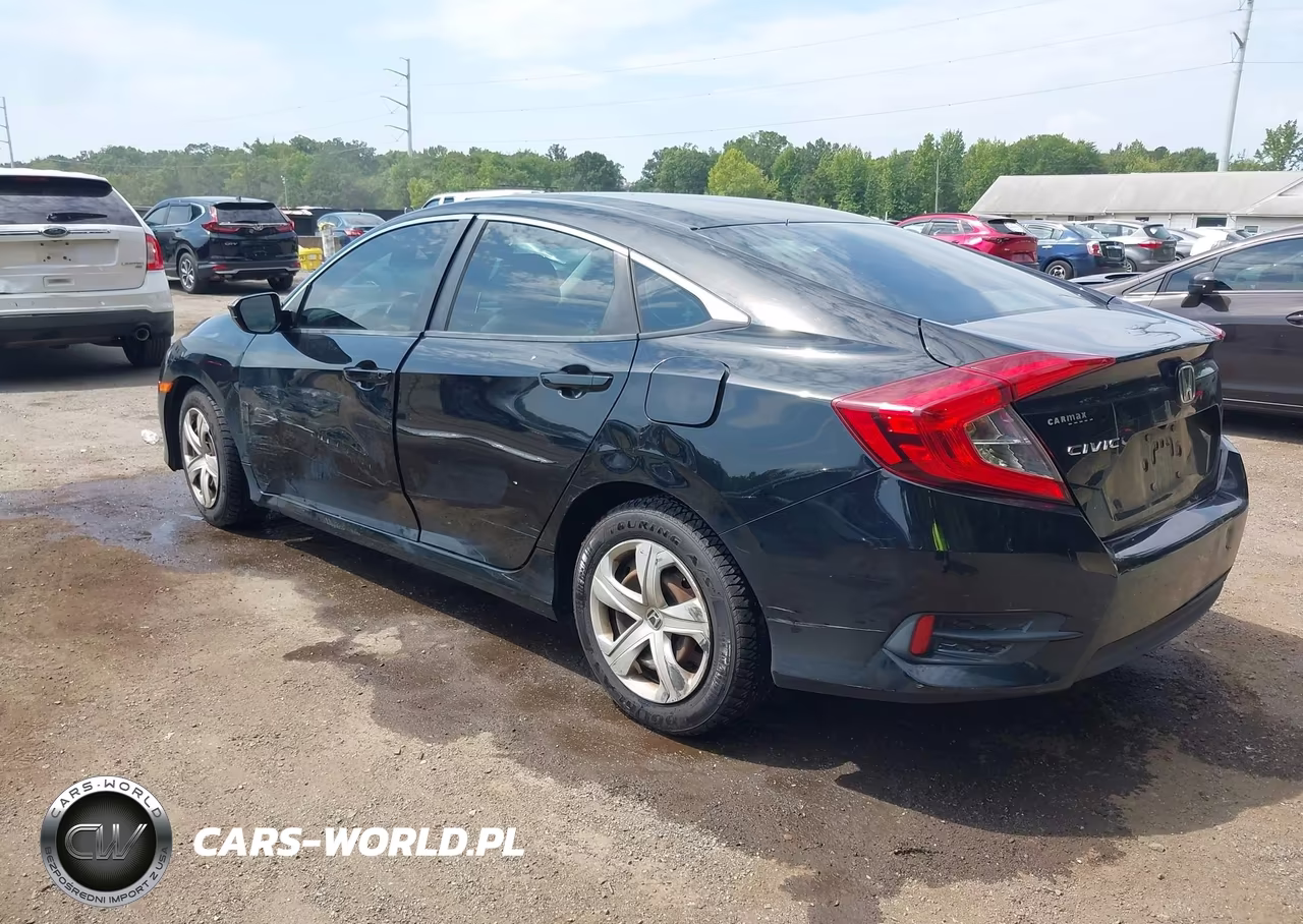 2017 Honda Civic Lx VIN:19XFC2F52HE217827 - 3