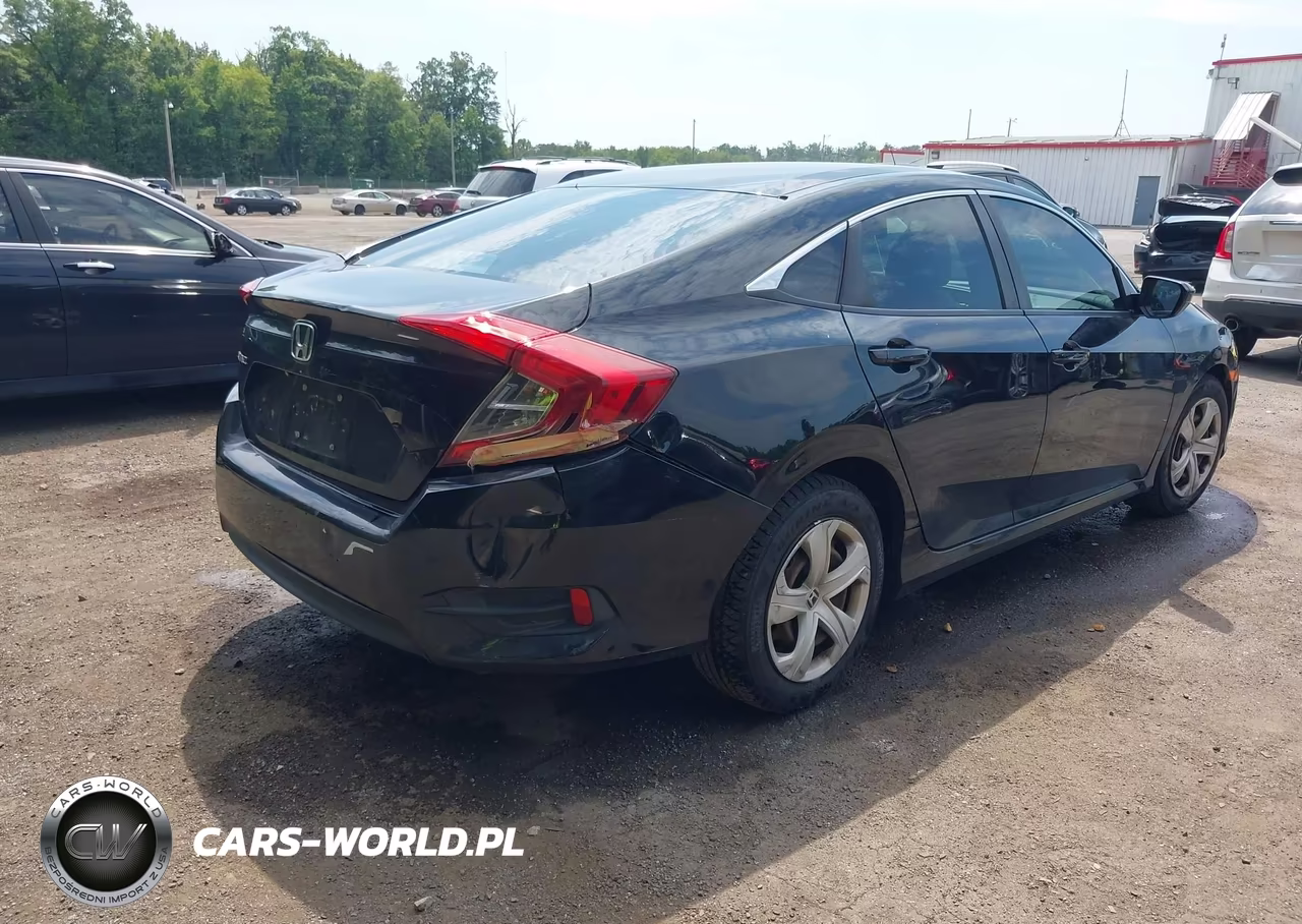 2017 Honda Civic Lx VIN:19XFC2F52HE217827 - 4