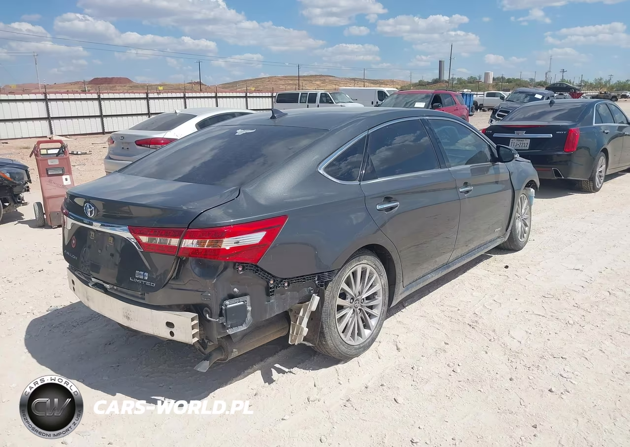 2016 Toyota Avalon Hybrid Limited VIN:4T1BD1EB9GU057051 - 4