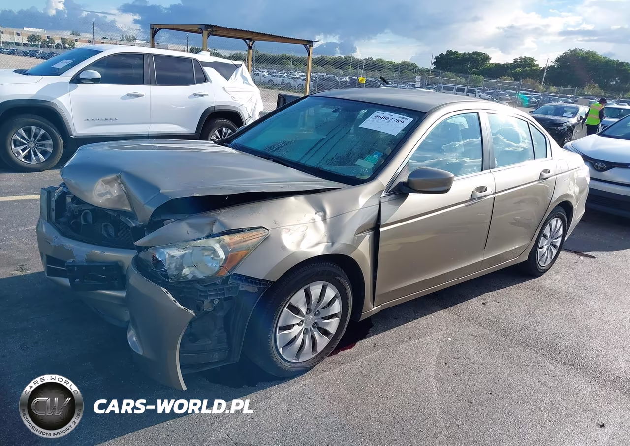 2010 Honda Accord 2.4 Lx VIN:1HGCP2F36AA145093 - 2