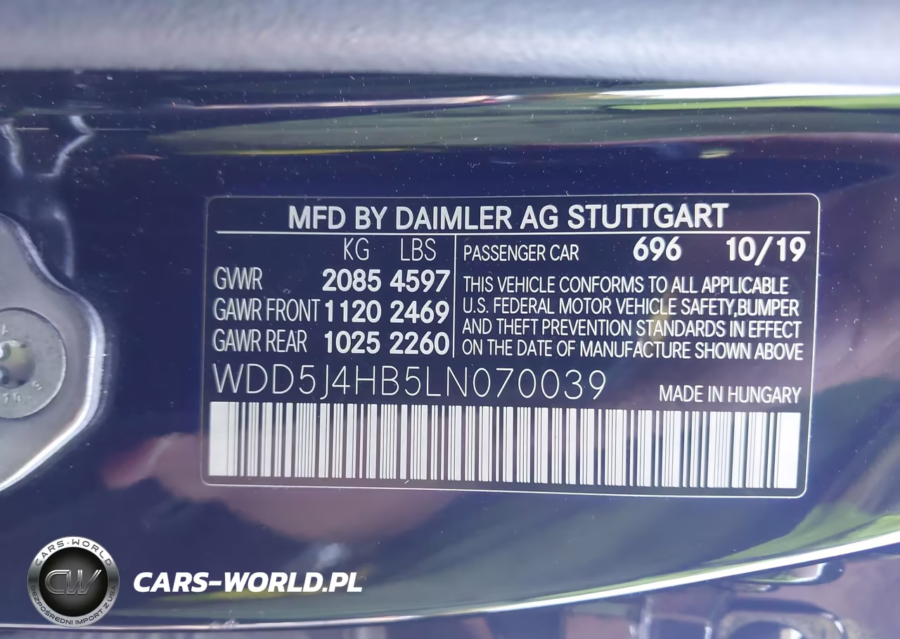 2020 Mercedes-Benz Cla 250 4Matic VIN:WDD5J4HB5LN070039 - 9