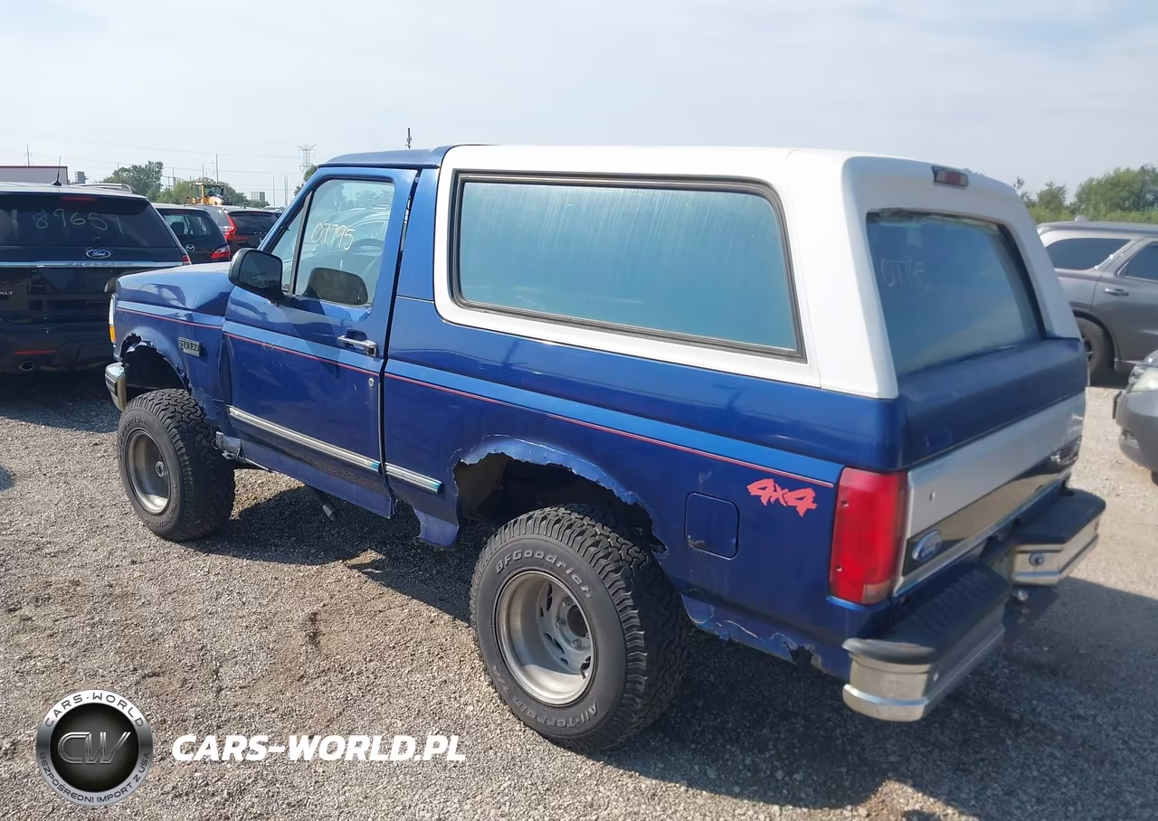 1996 Ford Bronco U100 VIN:1FMEU15HXTLB67818 - 3