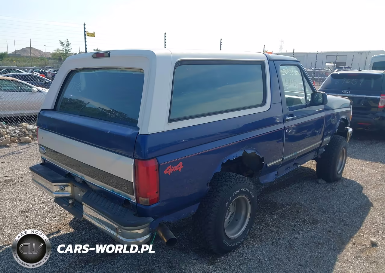 1996 Ford Bronco U100 VIN:1FMEU15HXTLB67818 - 4
