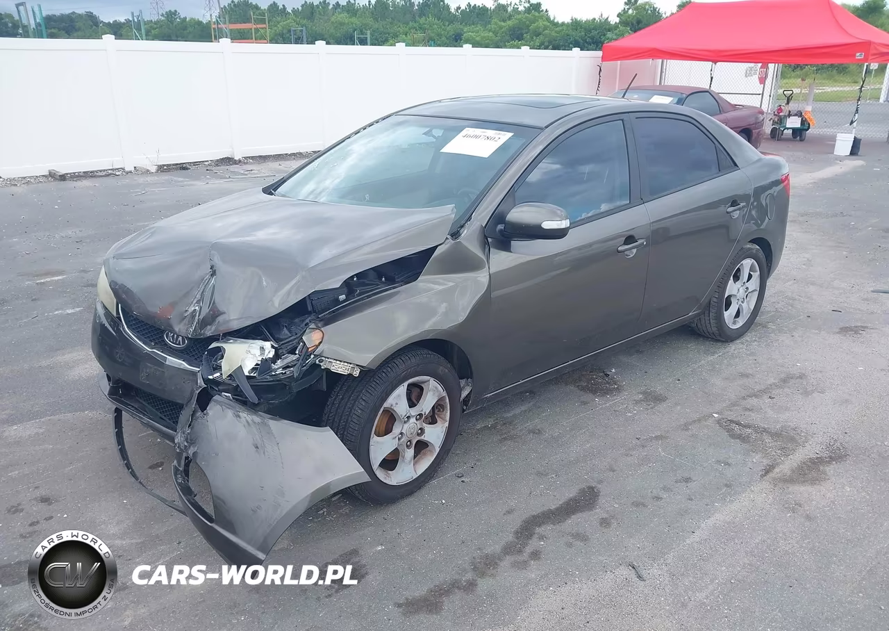 2010 Kia Forte Ex VIN:KNAFU4A27A5067380 - 2