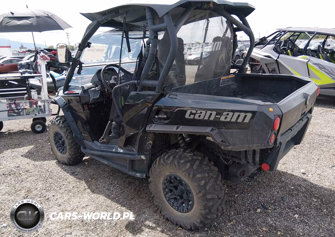 2017 Can-Am Commander 1000 Xt-1000 Xt-P VIN:3JBKKAP26HJ001991 - 3
