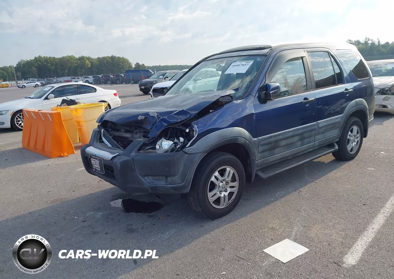 2002 Honda Cr-V Ex VIN:JHLRD788X2C011347 - 2