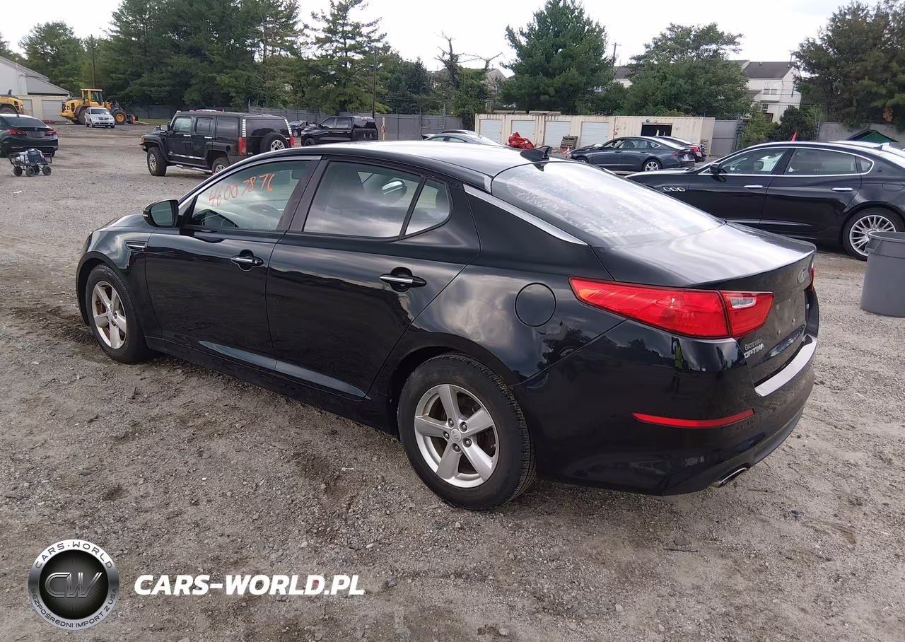 2015 Kia Optima Lx VIN:5XXGM4A76FG497326 - 3