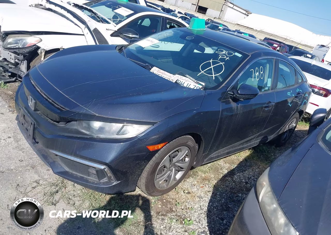 2020 Honda Civic Lx VIN:2HGFC2F62LH522283 - 2