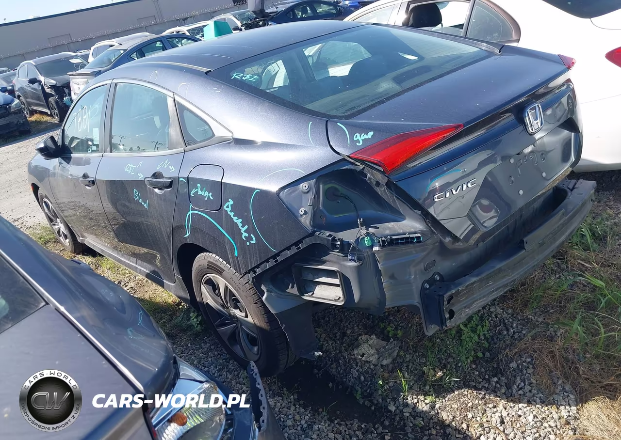 2020 Honda Civic Lx VIN:2HGFC2F62LH522283 - 3
