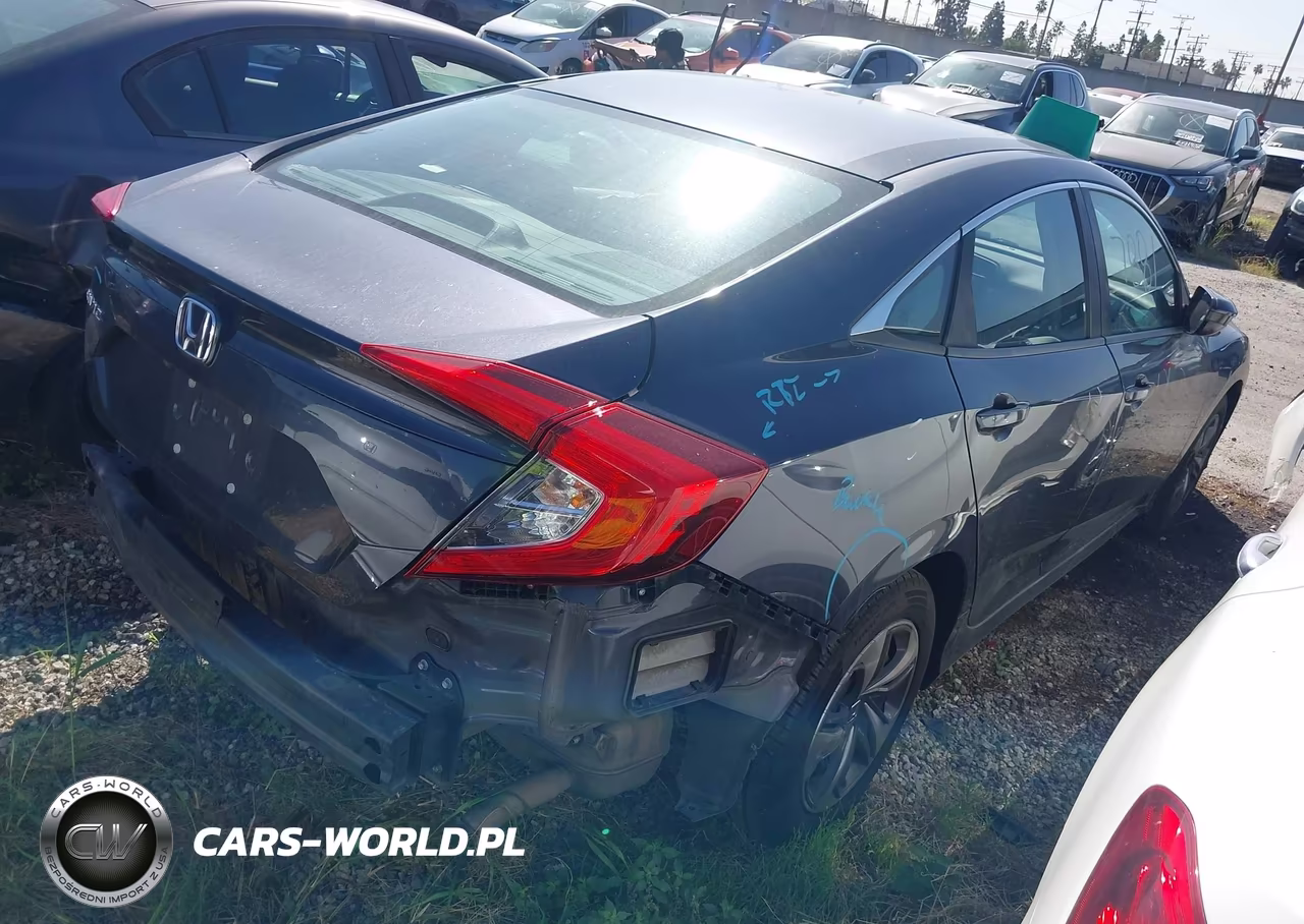 2020 Honda Civic Lx VIN:2HGFC2F62LH522283 - 4