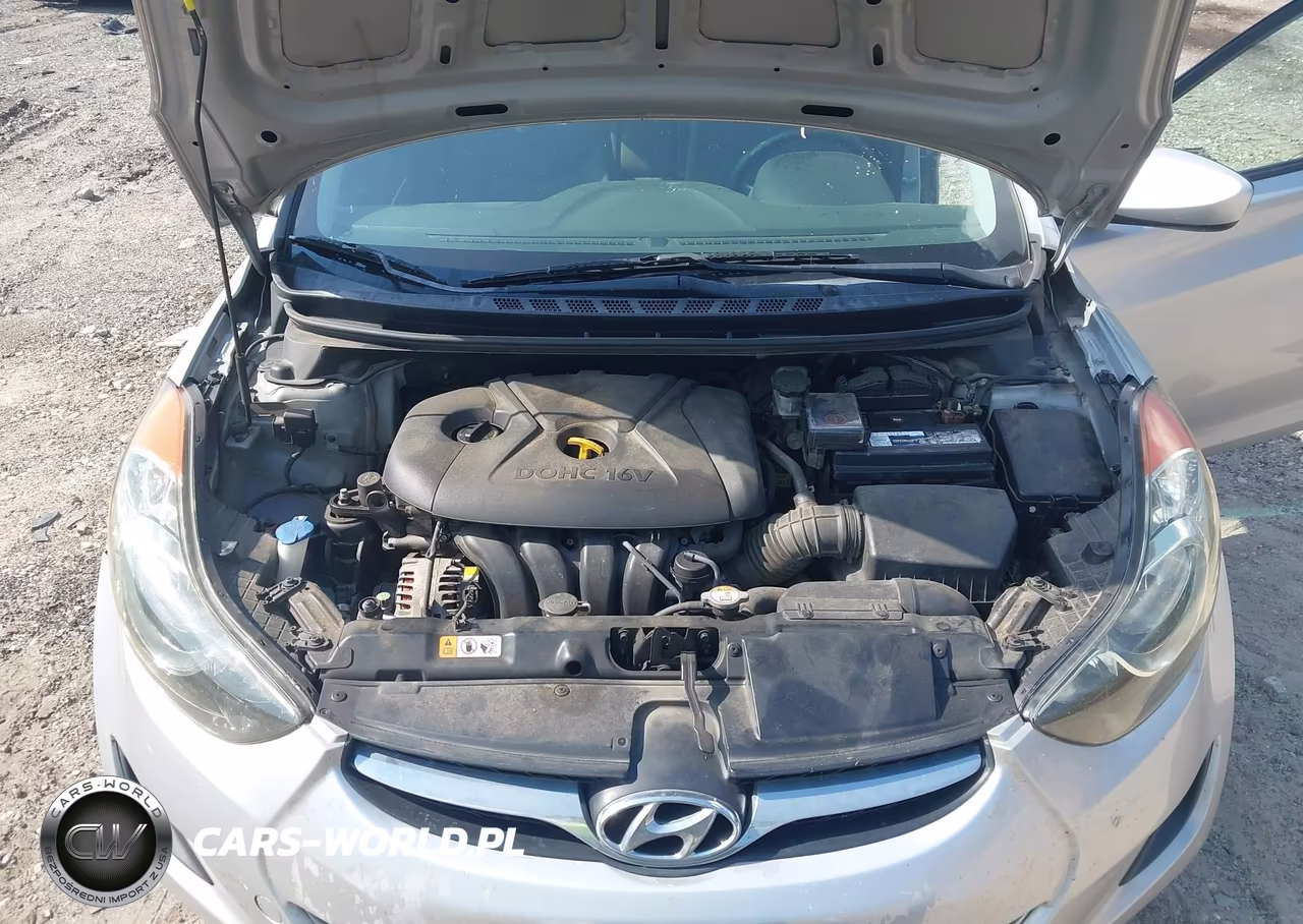 2013 Hyundai Elantra Gls VIN:5NPDH4AEXDH256375 - 10