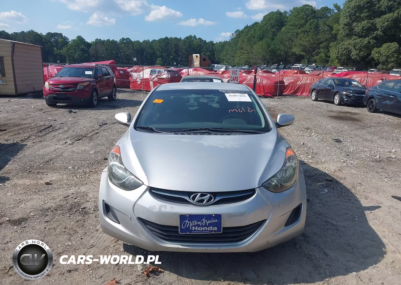 2013 Hyundai Elantra Gls VIN:5NPDH4AEXDH256375 - 12