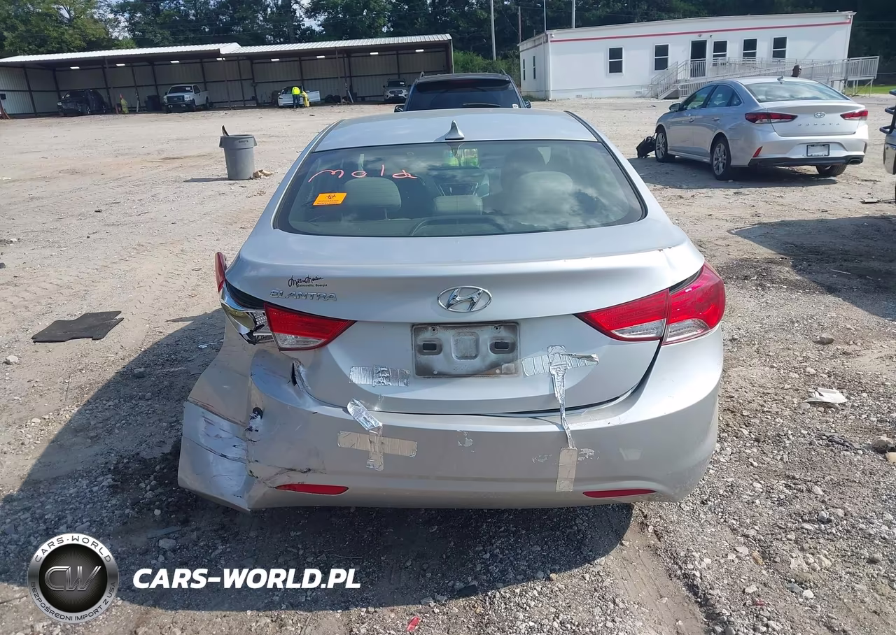 2013 Hyundai Elantra Gls VIN:5NPDH4AEXDH256375 - 16