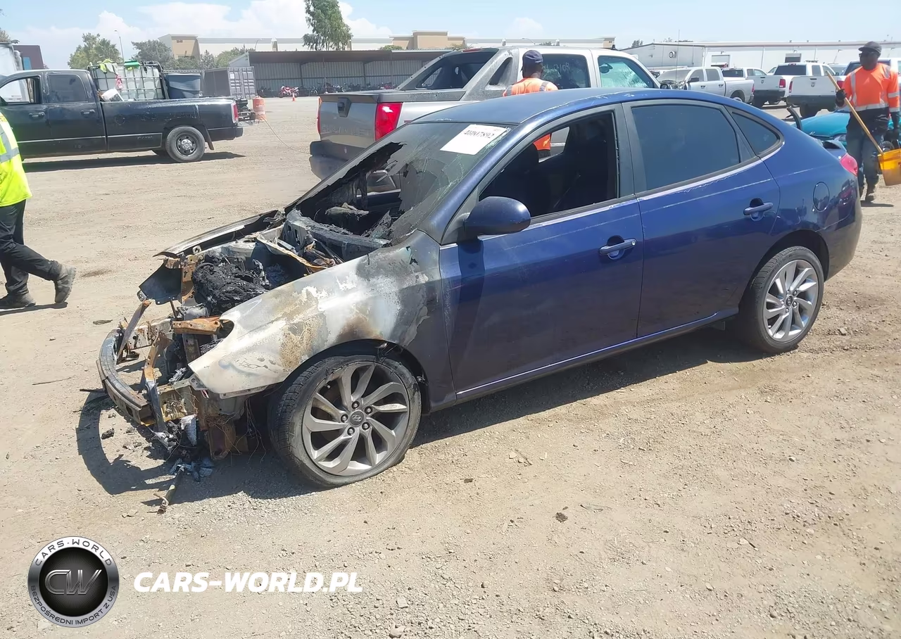2008 Hyundai Elantra Gls-Se VIN:KMHDU46D78U494512 - 2