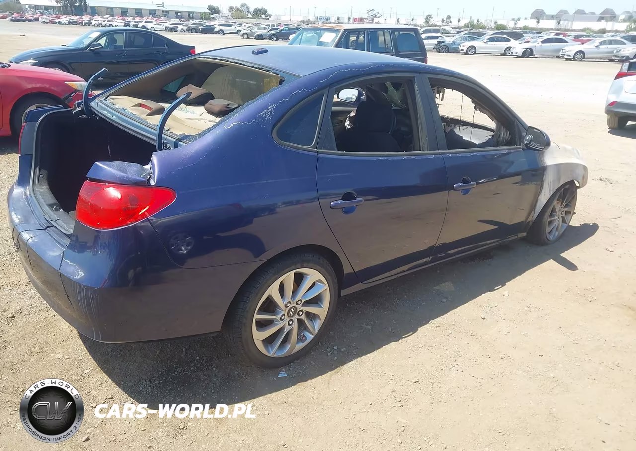 2008 Hyundai Elantra Gls-Se VIN:KMHDU46D78U494512 - 4
