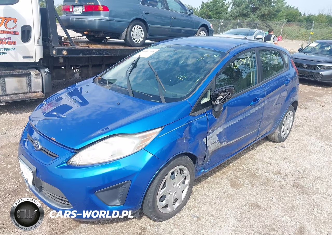 2011 Ford Fiesta Se VIN:3FADP4EJ5BM105788 - 2