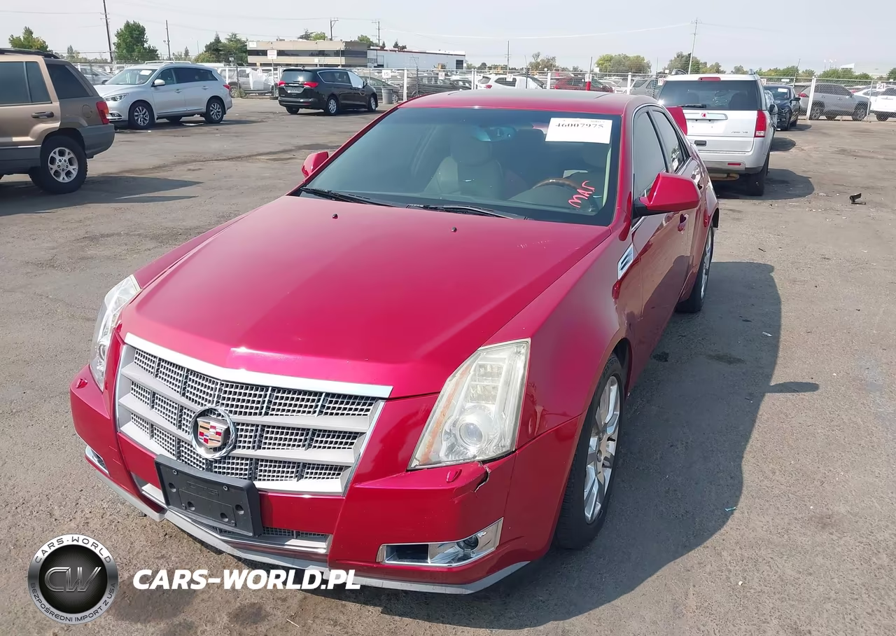 2008 Cadillac Cts Standard VIN:1G6DS57V180176614 - 2