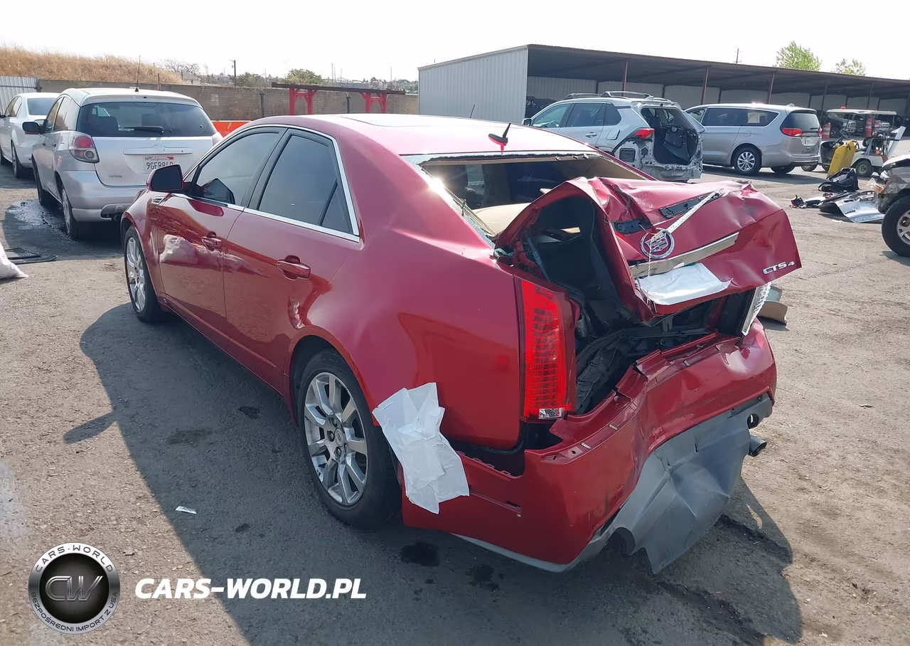 2008 Cadillac Cts Standard VIN:1G6DS57V180176614 - 3