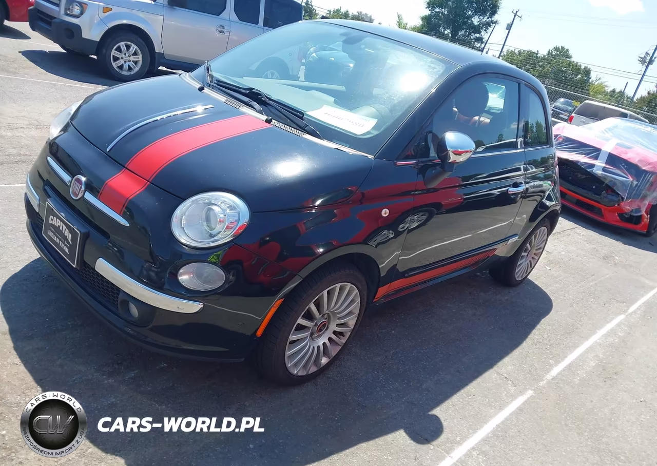 2017 Fiat 500 Lounge VIN:3C3CFFCR9HT584068 - 2