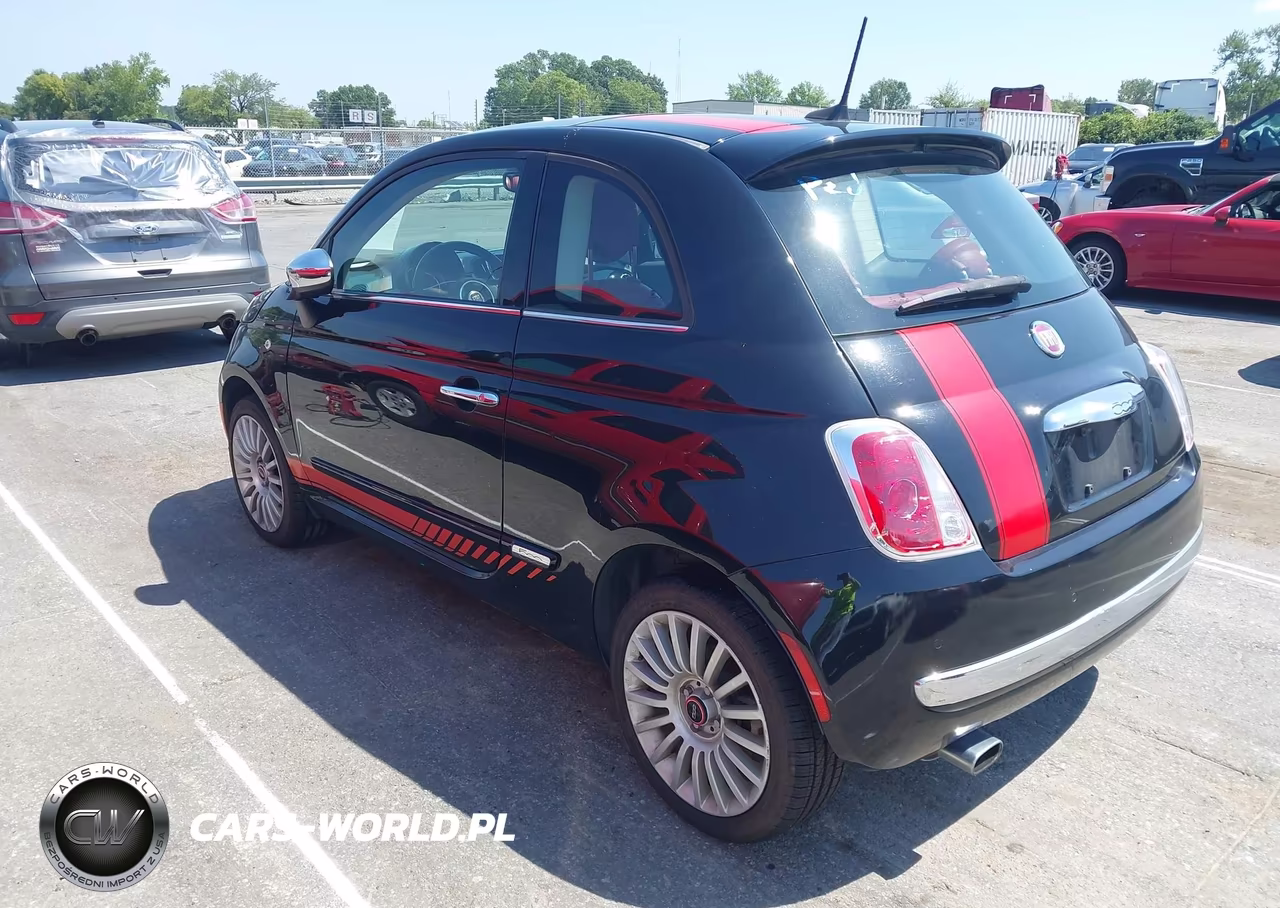 2017 Fiat 500 Lounge VIN:3C3CFFCR9HT584068 - 3