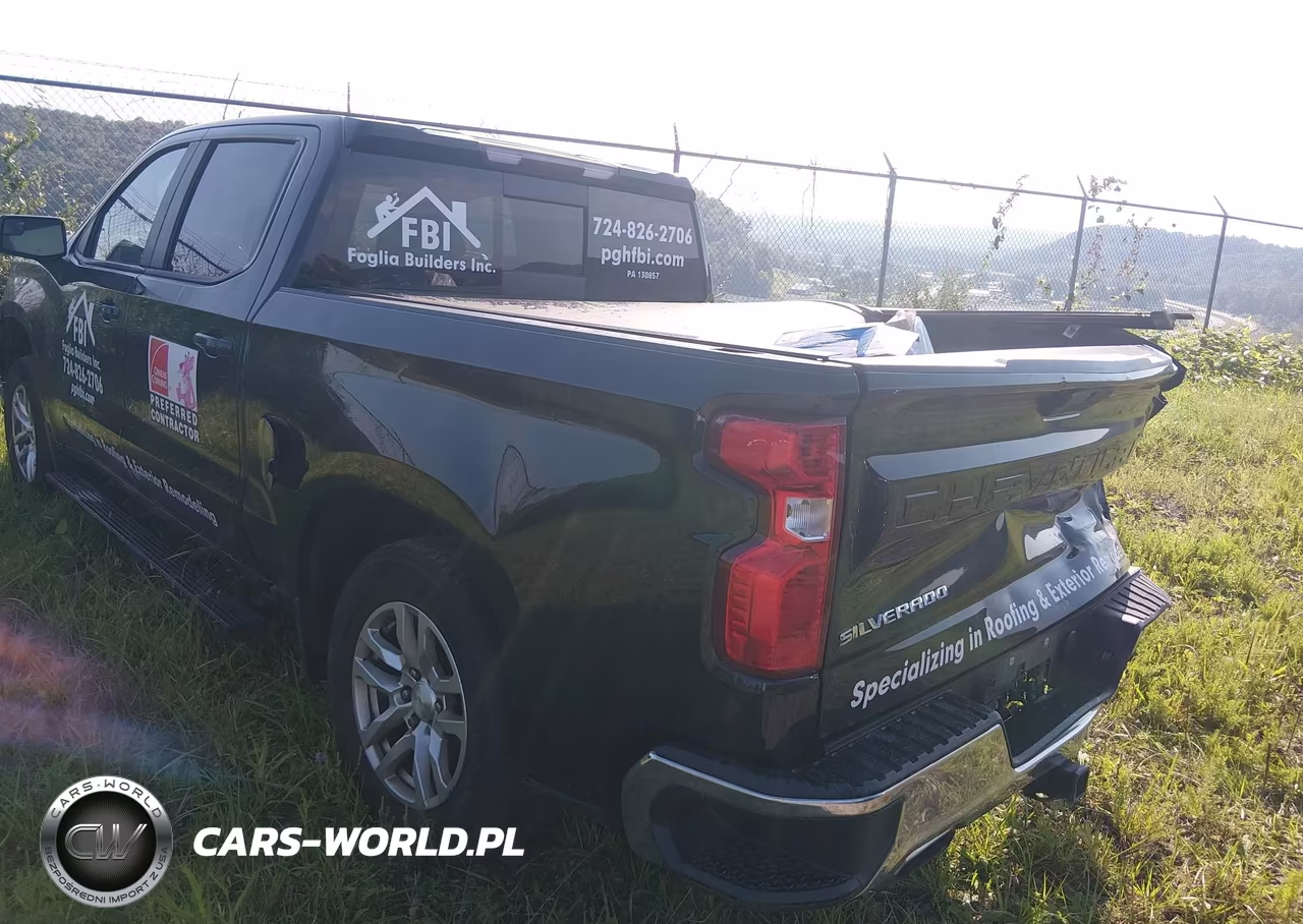2020 Chevrolet Silverado 1500 4Wd Short Bed Lt VIN:3GCUYDED8LG406296 - 3