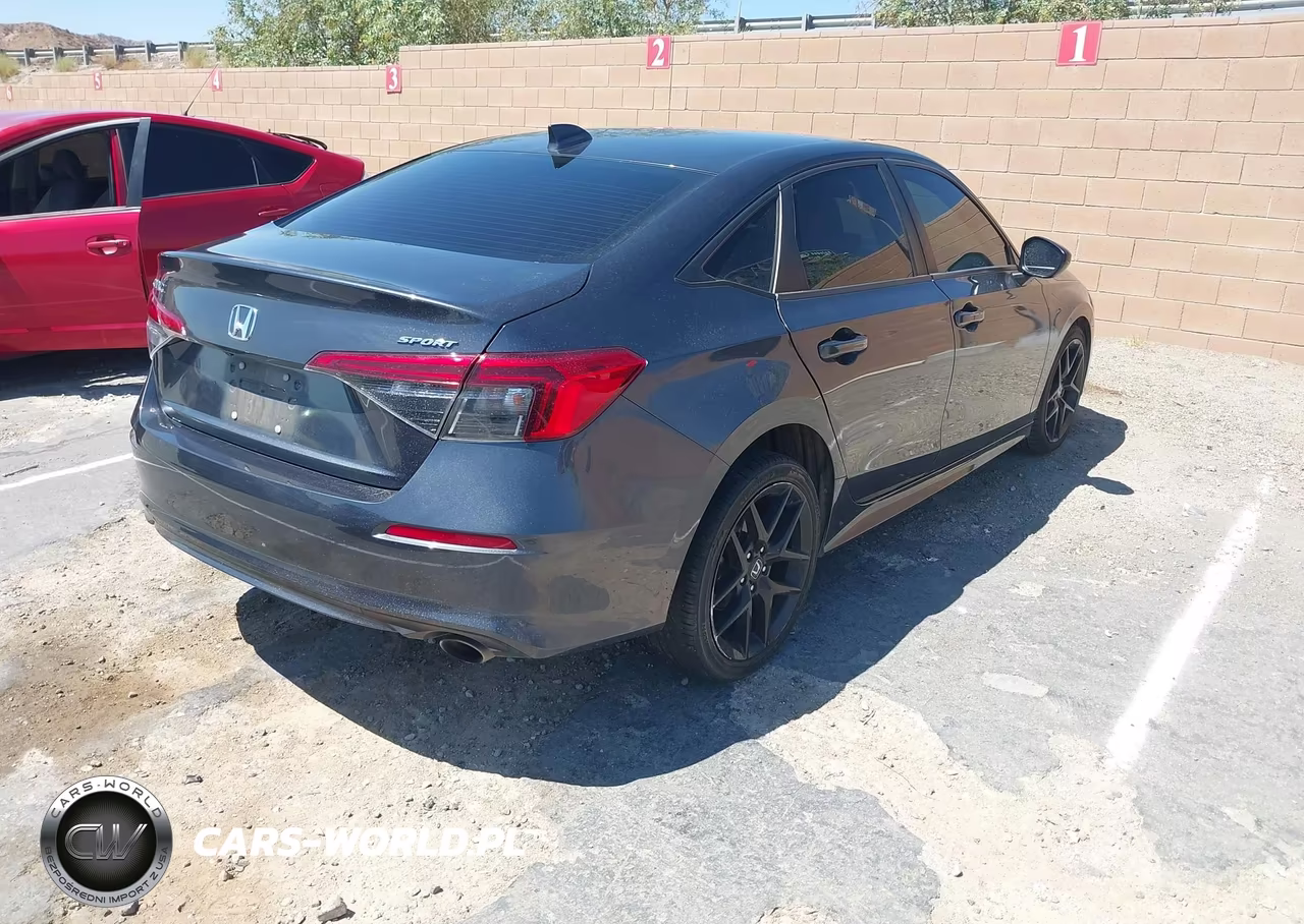 2022 Honda Civic Sport VIN:2HGFE2F55NH524288 - 4