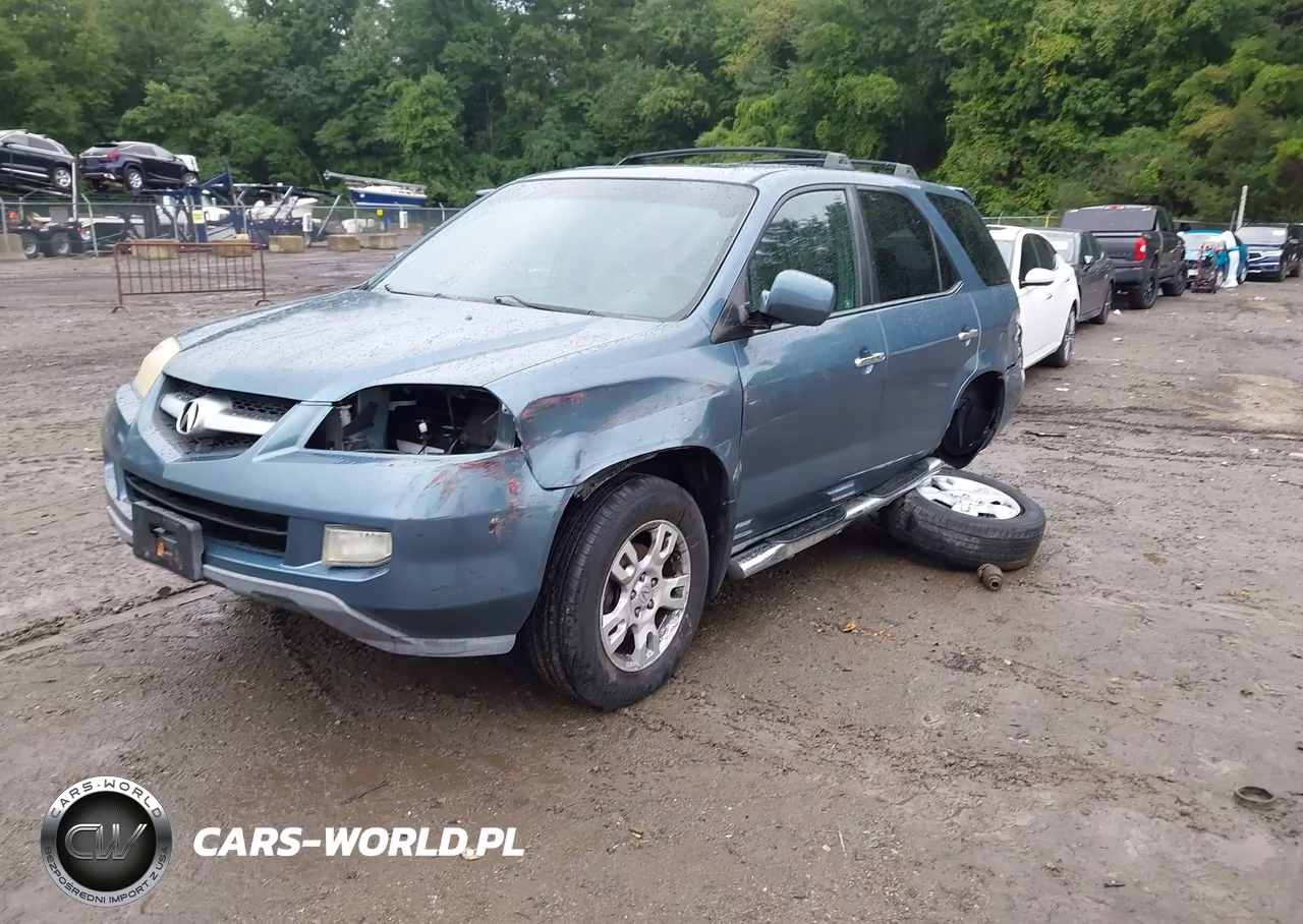 2006 Acura Mdx VIN:2HNYD18666H527724 - 2
