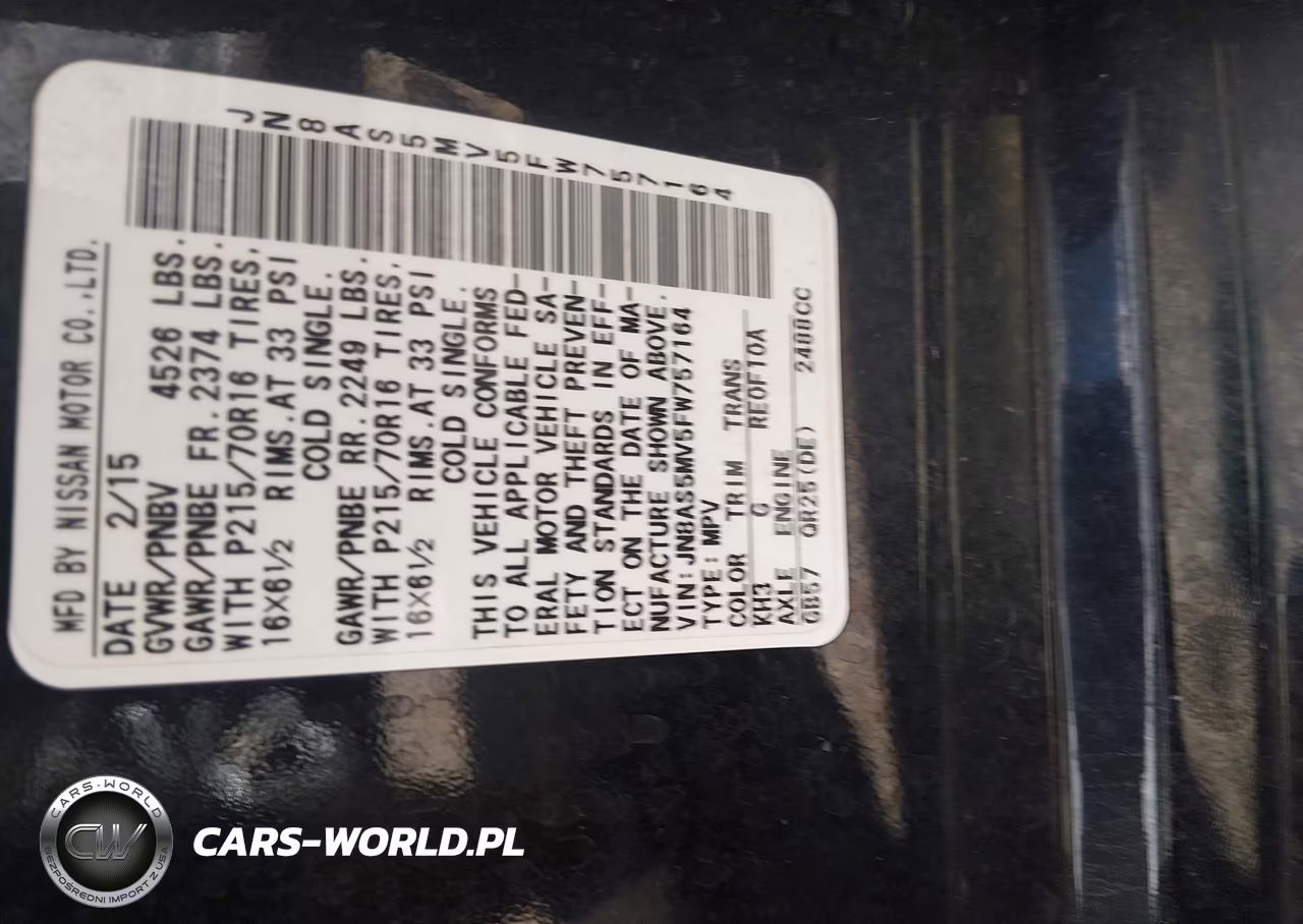 2015 Nissan Rogue Select S VIN:JN8AS5MV5FW757164 - 9