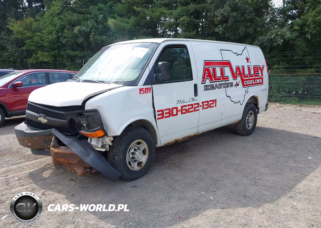 2009 Chevrolet Express 2500 Work Van VIN:1GCGG25C191113004 - 2