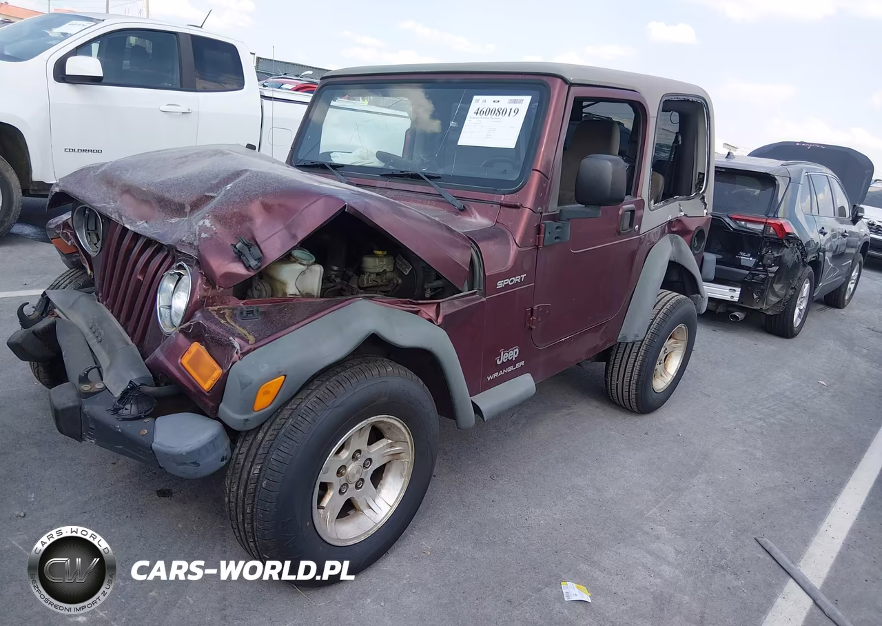 2004 Jeep Wrangler Sport VIN:1J4FA49S04P730758 - 2