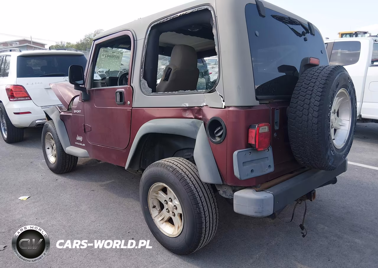 2004 Jeep Wrangler Sport VIN:1J4FA49S04P730758 - 3