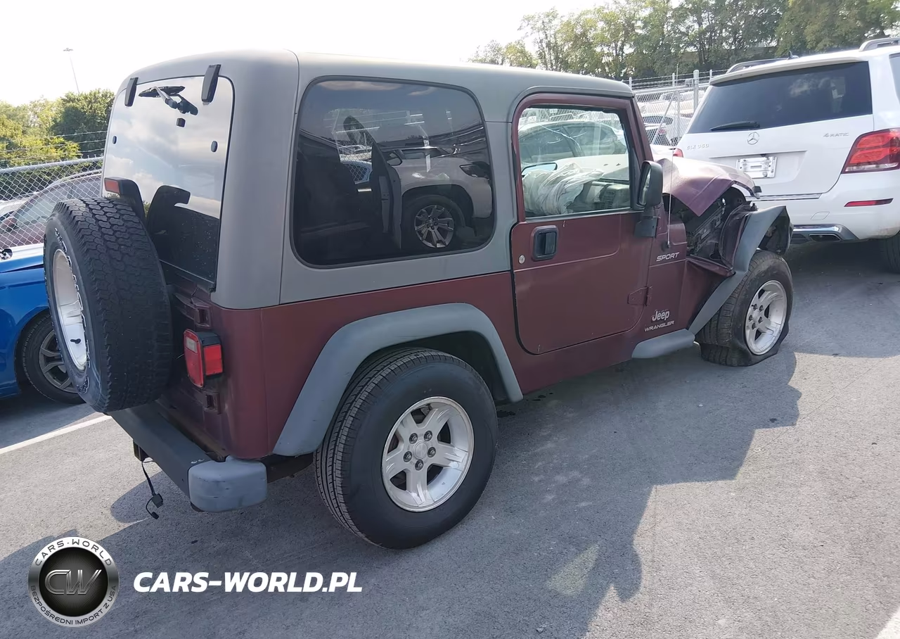 2004 Jeep Wrangler Sport VIN:1J4FA49S04P730758 - 4