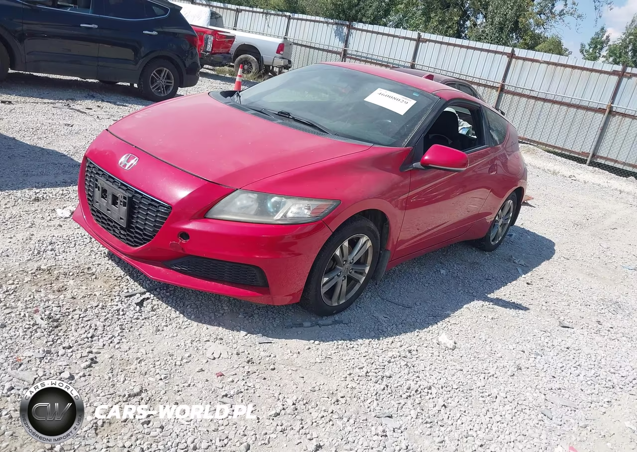 2013 Honda Cr-Z VIN:JHMZF1C40DS001555 - 2