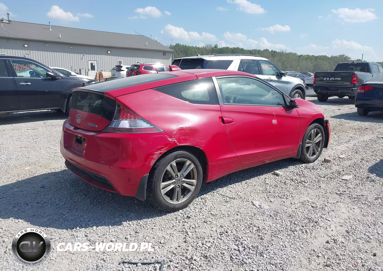 2013 Honda Cr-Z VIN:JHMZF1C40DS001555 - 4
