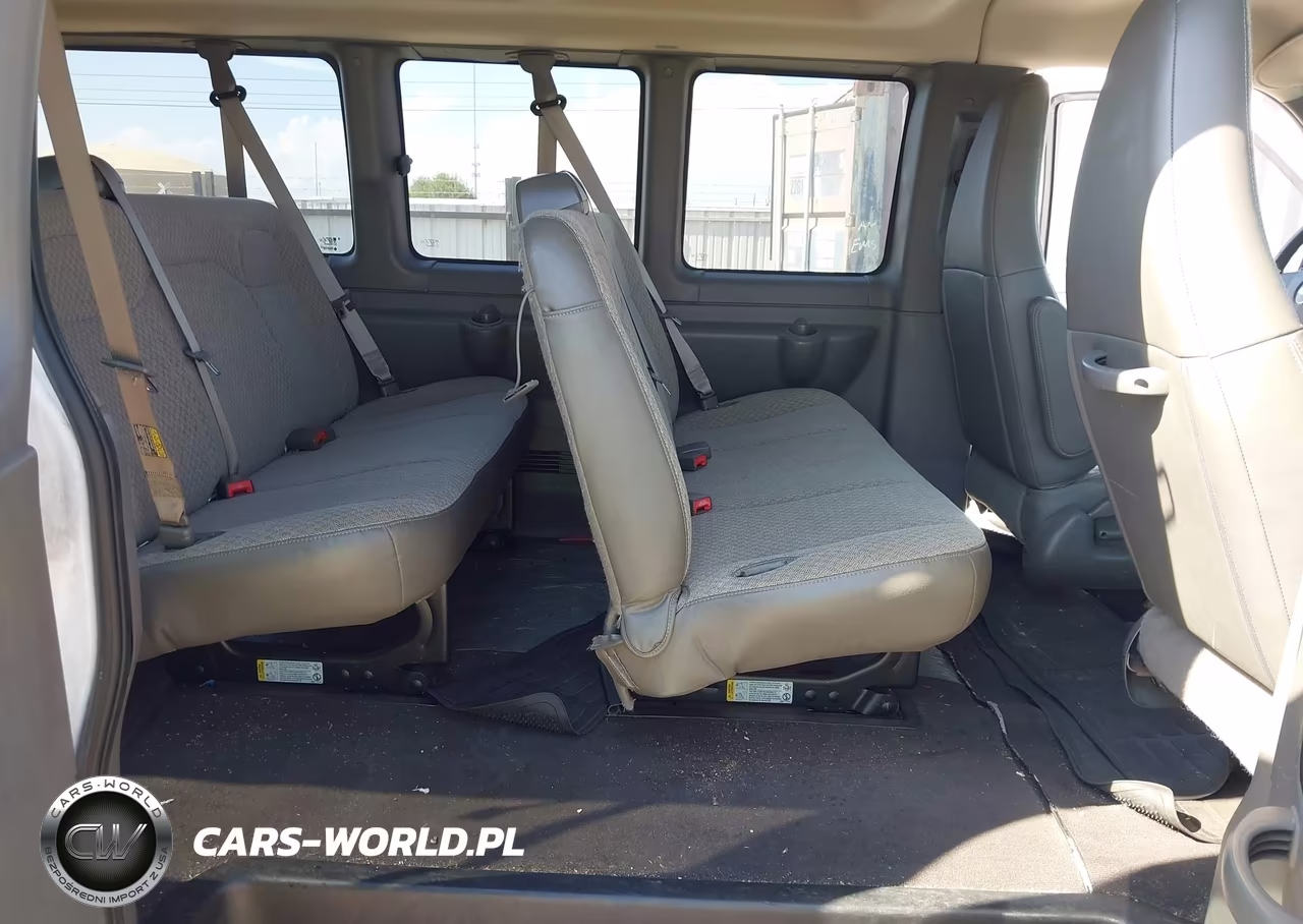 2020 Chevrolet Express Passenger Rwd 3500 Extended Wheelbase Ls VIN:1GAZGNFP4L1236730 - 8