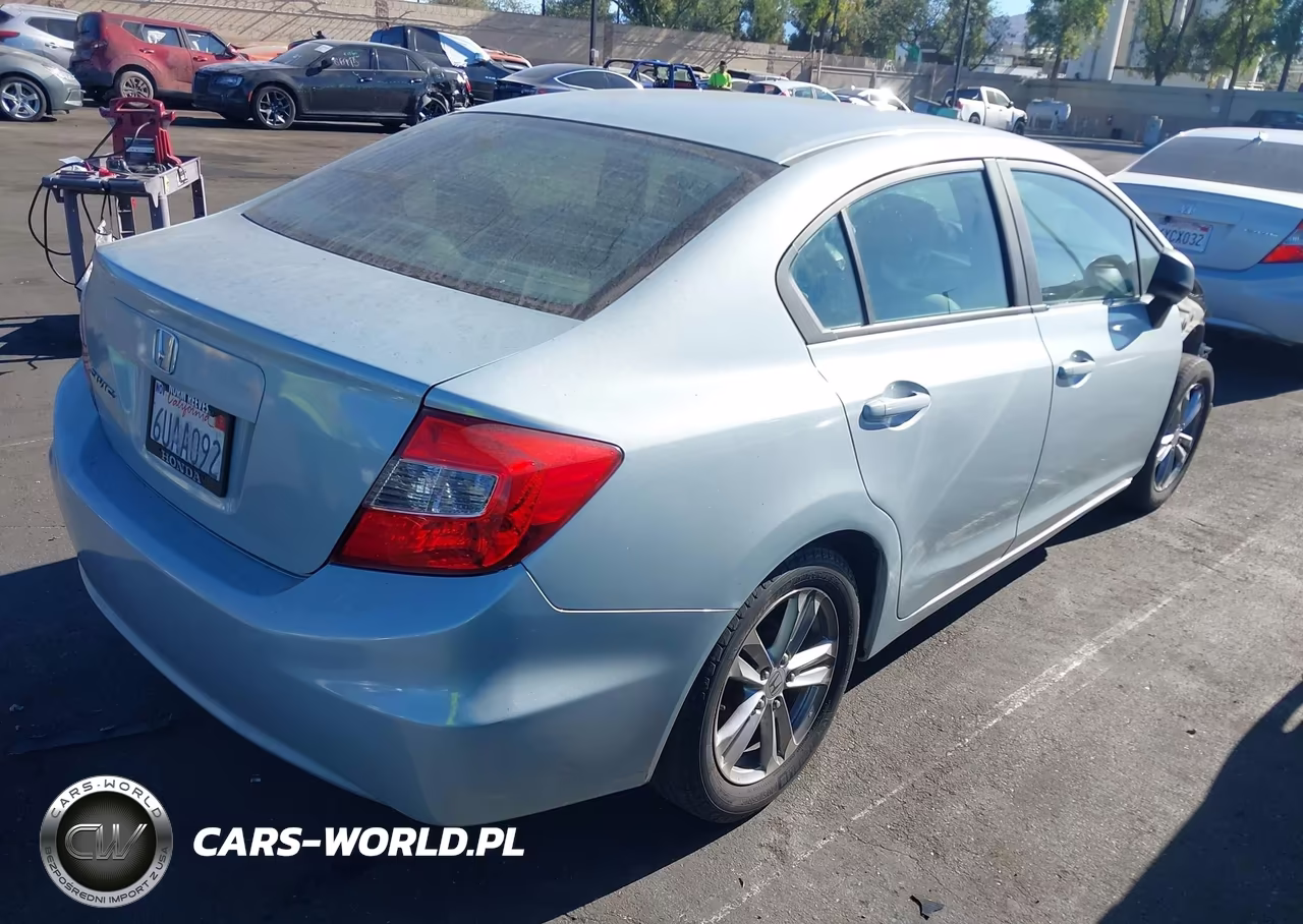2012 Honda Civic Lx VIN:2HGFB2F54CH525082 - 4