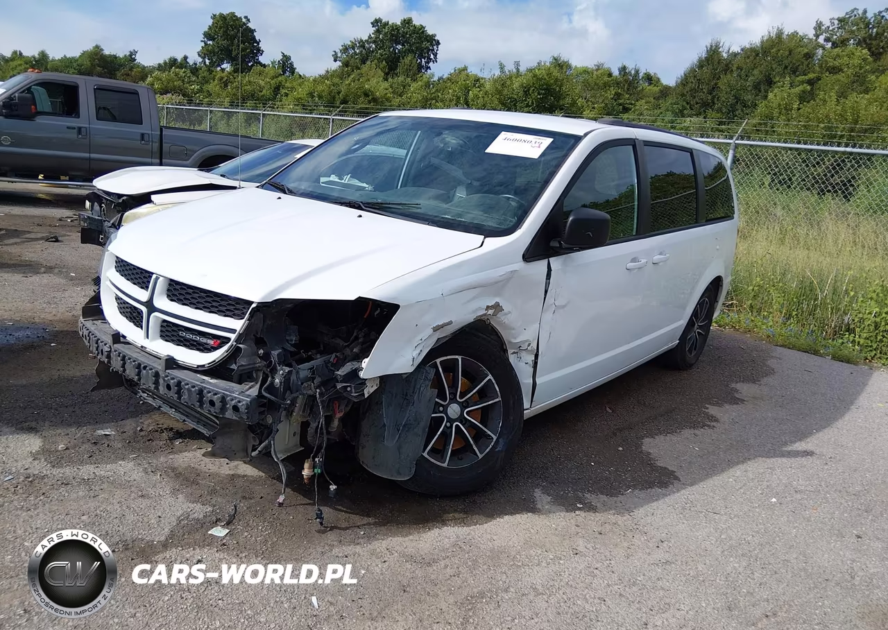 2018 Dodge Grand Caravan Gt VIN:2C4RDGEG2JR146675 - 2