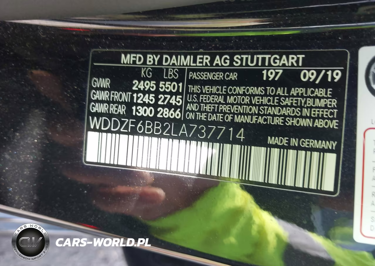2020 Mercedes-Benz Amg E 53 4Matic VIN:WDDZF6BB2LA737714 - 9