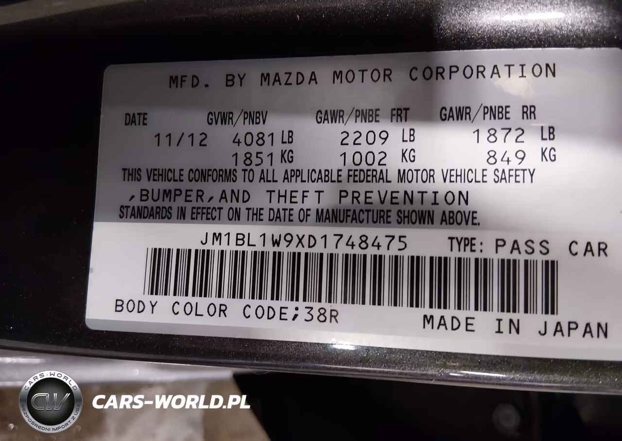 2013 Mazda Mazda3 S Grand Touring VIN:JM1BL1W9XD1748475 - 9