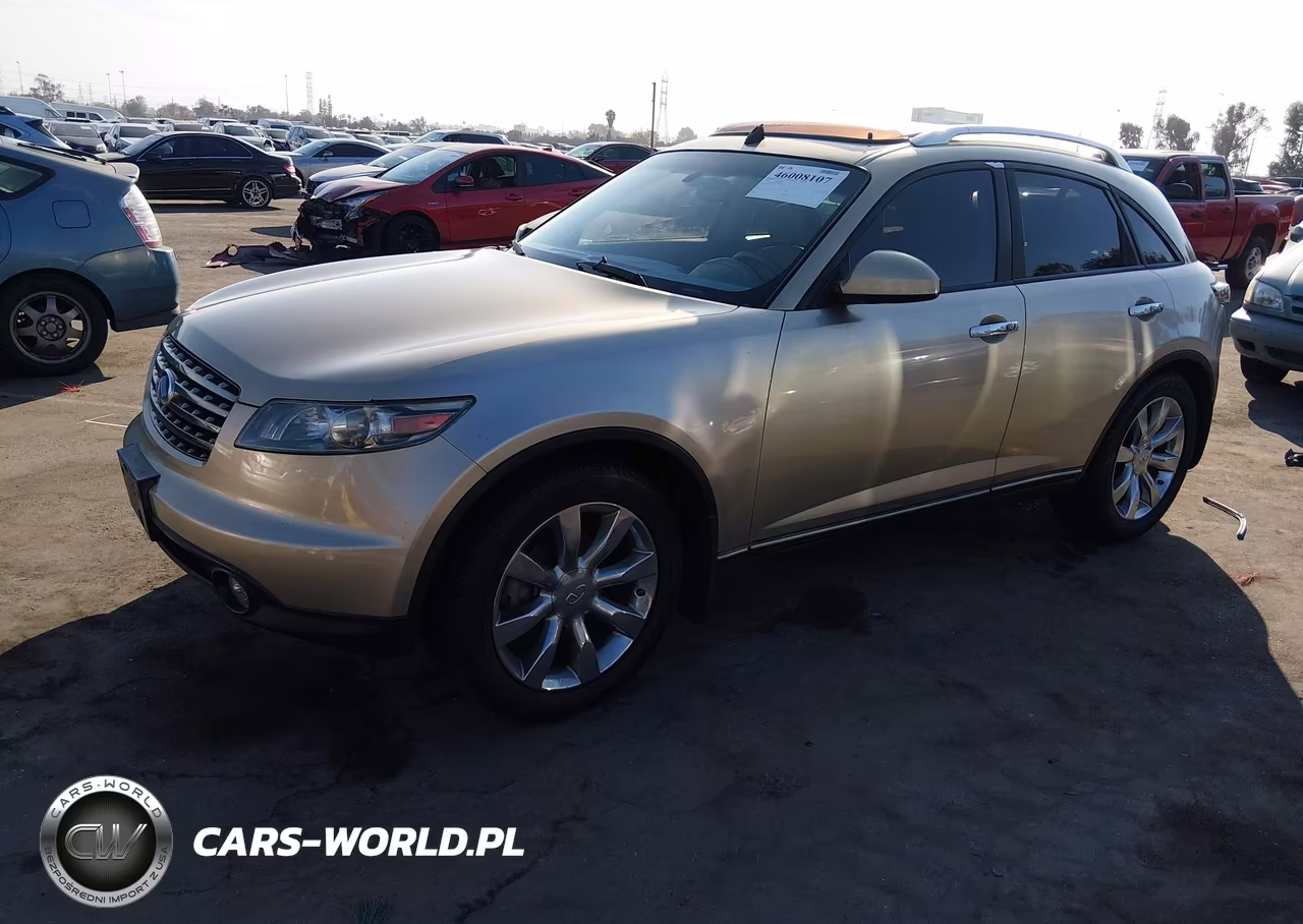 2005 Infiniti Fx35 VIN:JNRAS08W45X208047 - 2