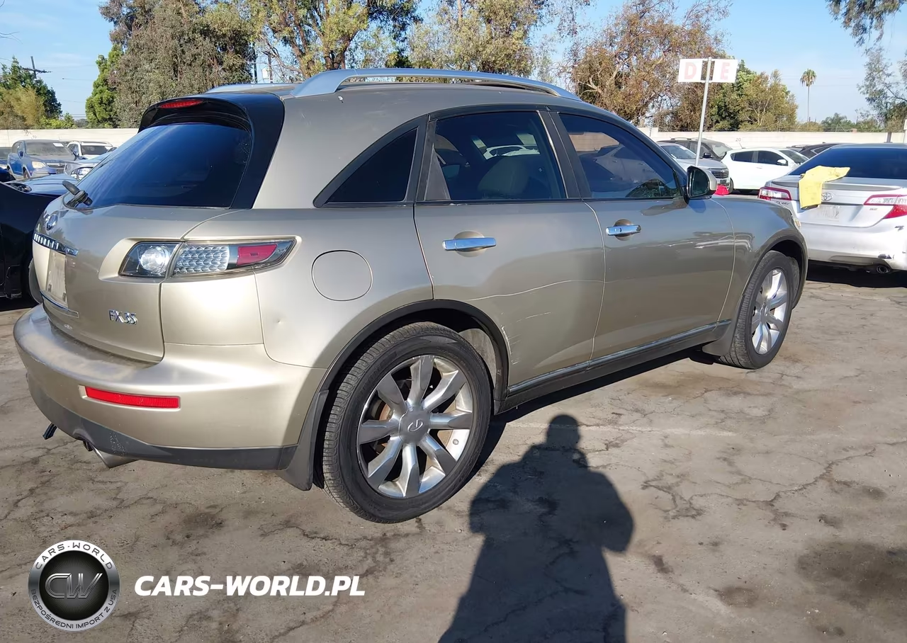 2005 Infiniti Fx35 VIN:JNRAS08W45X208047 - 4