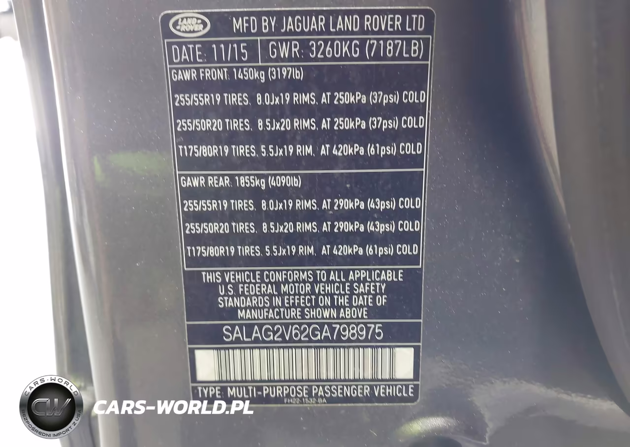 2016 Land Rover Lr4 VIN:SALAG2V62GA798975 - 9
