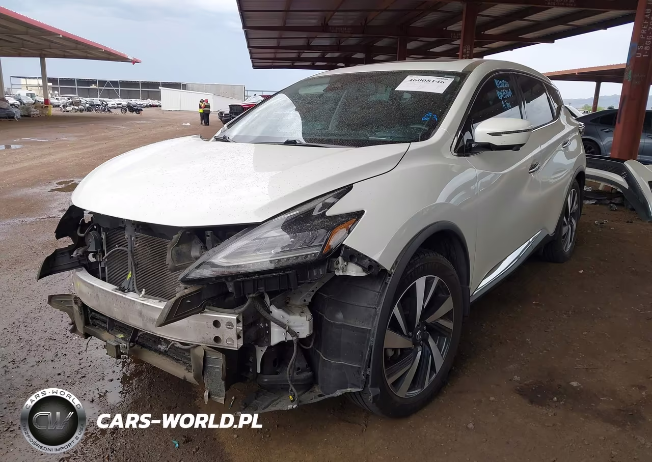 2022 Nissan Murano Sl Intelligent Awd VIN:5N1AZ2CS9NC116480 - 2